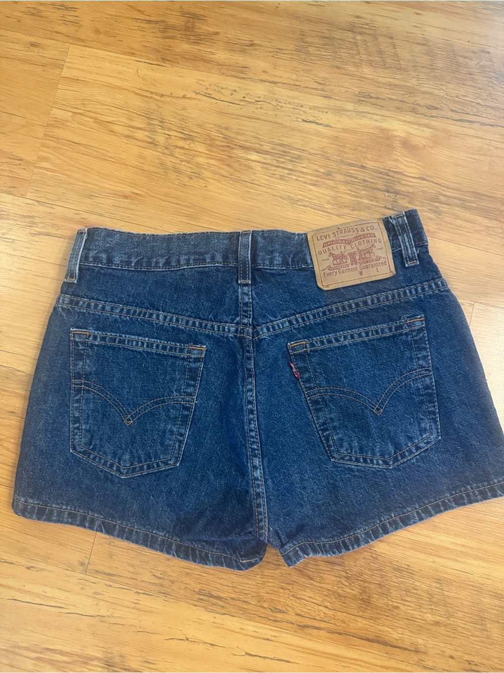 Vintage Levi Jean Shorts JR Sz 9
